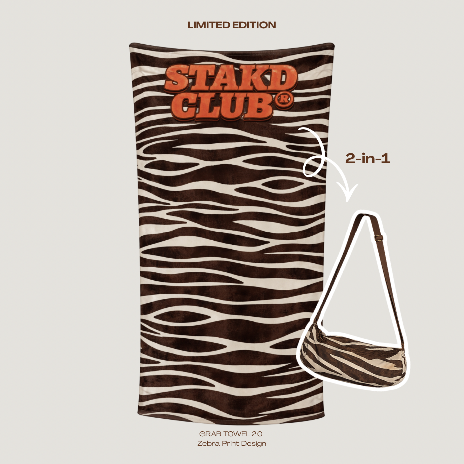 The Grab Towel 2.0 - Zebra