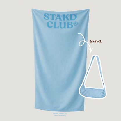 The Grab Towel 2.0 - Baby Blue