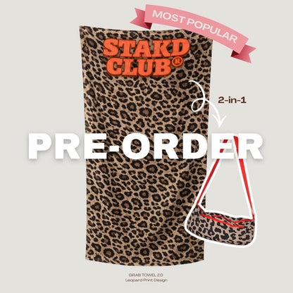 2-in-1 Towel Bag STAKD CLUB