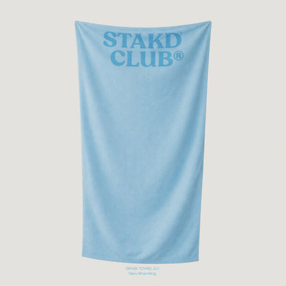 PRE-SALE - BABY BLUE GRAB TOWEL 2.0 STAKD CLUB