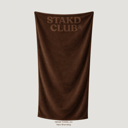 PRE-SALE - BROWN GRAB TOWEL 2.0 STAKD CLUB