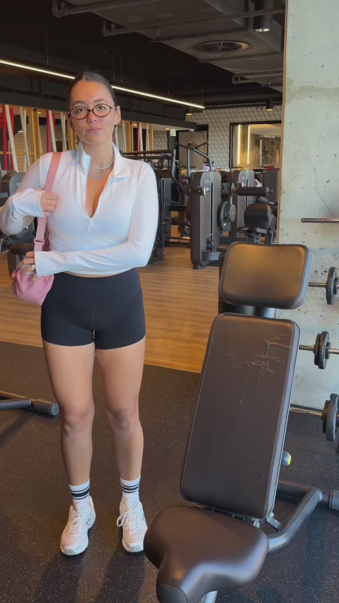 Load video: the towel that flips into a bag. It’s a hooded gym towel.